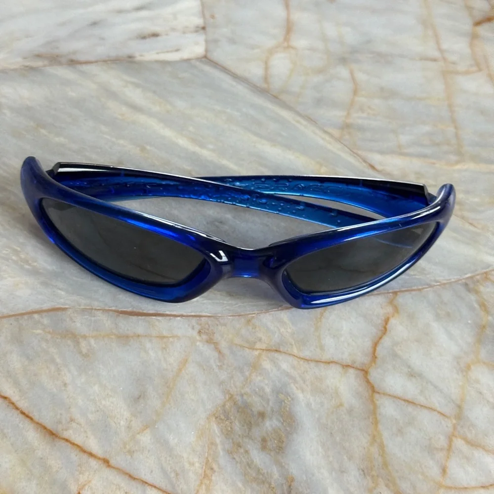 Kids Blue Swim Sunglasses - UV Protective